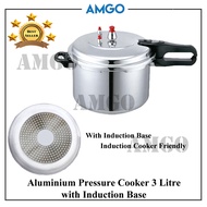 Pressure Cooker Gong Xi Fu 18cm 3L with Induction Base (Induction Cooker Friendly) - SPC