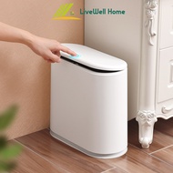 Creative Large Double decker Household Garbage Bin Toilet Garbage Bin