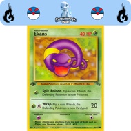 Ekans #046/062 Fossil Vintage 1999 Pokémon TCG