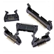 CONNECTOR IDC 16PIN MALE WITH LOCK R/a Idc 16p Male [CE]