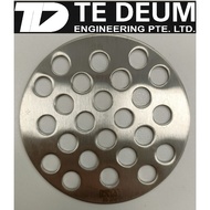 Stainless Steel SS304 Round Grating 3"/4" - 1.5mm thick (U/DNA075R/110R/115R)