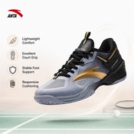 ANTA Men Badminton Shoes PRO Pickleball Shoes Training Ping-Pong Shoes/Court Shoes 9124E4401-5 (Kasu