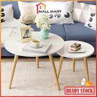 MallMart ME5123 Nordic Style Coffee Table Side Table Table for Living Hall for Café Furniture for AirBnB for Office