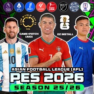 PES 2026 + Liga Malaysia [AFL] Season 25/26 For PC/Laptop - Digital Download - Offline