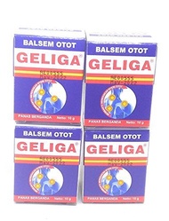 ▶$1 Shop Coupon◀  Geliga Muscular Balm Original Eagle Brand- 4 Bottle X 10g