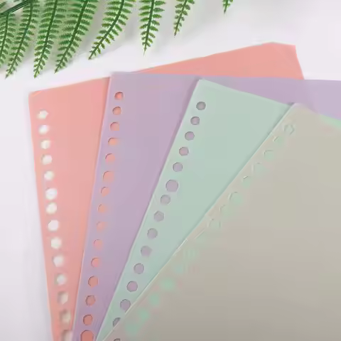 B5 A5 A4 Scrapbook Bookmark Diary Notebook Separator Page Binder Index Page Loose-leaf Inner Page Bi