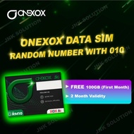 【PREPAID】FREE DATA PLAN 100GB WITH ONEXOX 010 PREPAID CARD