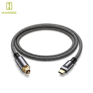 USB-C to Toslink Optical Audio Cable S/PDIF Digital Audio CableUnidirectional Type-C to SPDIF Transm