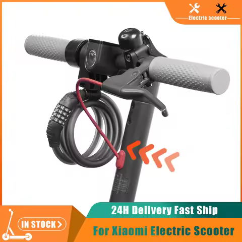 Heavy Duty Strong Anti-theft Lock 4 Digit Code For Xiaomi Mi3 M365 Pro 1S Max G30 G30D Electric Scoo