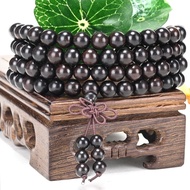 Authentic ebony Buddha bead bracelet ebony rosewoo Authentic Ebony Buddha bead bracelet Ebony Red Sa