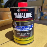 Yamalube AT Blue Core 10W-40 Semi Synthetic Scooter Engine Oil + Gear Oil (ORIGINAL PRODUCT ONLY)