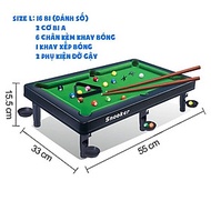 Bàn bida mini, bàn billiards snooker mini nhiều kích cỡ đồ chơi giải trí dành cho bé