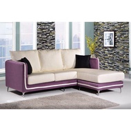 L-Shape Sofa 3 Seater Fabric Sofa Living Room Sofa