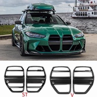 Dry Carbon Fiber Grille For BMW M3 G80 M4 G82 Front Bumper Grill Auto Racing Grid 2021-2023 CSL xDri