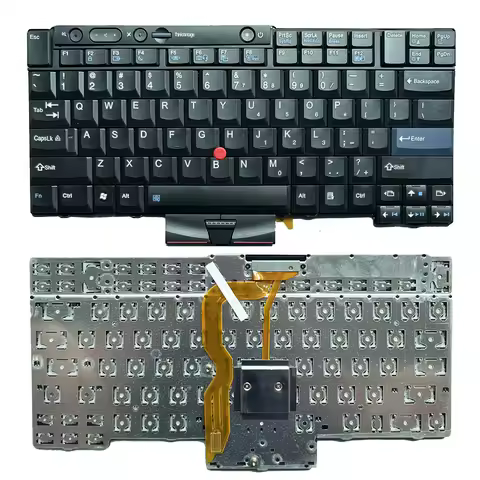 New US Russian Spanish Keyboard For Lenovo T400S T410S T410 T410i T420 T420S X220 X220T T510 W510 W5