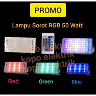 50 WATT RGB spotlight colorful OUTDOOR