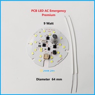 PCB LED AC Emergency Premium 9 12 15 Watt Mesin Lampu Otomatis Lampu LED Magic AC DC