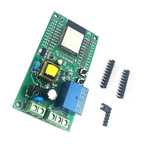 ESP32 WiFi Bluetooth Single Relay Switch Module Board ESP32 Development Board I/O UART Download Port