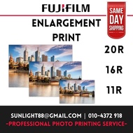 Enlargement Photo Printing Service 11R 16R 20R Cuci Gambar Besar Online- Express Service, Free Editi