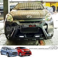 Tanduk Bemper Depan Agya Ayla Model Luxury Premium New TRD 2014