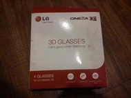 LG 液晶電視專用 3D 眼鏡 一共4隻眼鏡 ag-f310 bundle