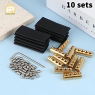 Sunshineshop 10Sets Wire Connector Nut Kit 80A 6AWG 60Amp Copper Splicing Wiring Connector Waterproo