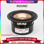 Speaker Full range 3 Inch Aluminium Cone premium speaker fullrange - BULAT