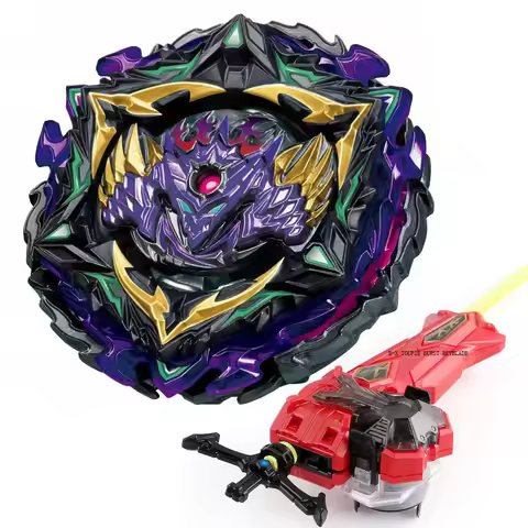 B-X TOUPIE BURST BEYBLADE ripcord launcher Burst SuperKing B-175 Lucifer The End.Kou.Dr b175 new Lau