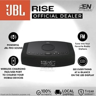 [𝐎𝐑𝐆𝐈𝐍𝐀𝐋] JBL Rise - Wireless Bluetooth Clock Radio Speaker, Dual Alarm, FM Radio