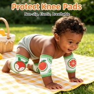 High Korea Baby Knee Pads Elbow Protect Crawler Leg Non-slip Knee Cute Protect