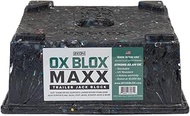 OX BLOX MAXX, RV Jack Block for 9" Round Feet | 5th Wheel Camper Blocks for Stabilizers and Tongue J