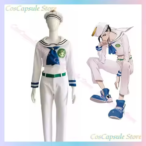 Anime JOJO's Bizarre Adventure Jojolion Higashikata Cosplay Costume Sailor Uniform Hallowen Suit Jos