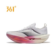 361 Degrees Furious Future 2.0 รองเท้าวิ่งแผ่นคาร์บอนมาราธอนมืออาชีพ รองเท้าวิ่งผู้ชายการกำหนดค่าสูง