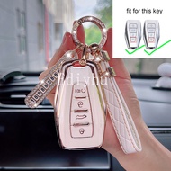 Proton X 50 Car Key Cover KeyChain Fob Case Holder Full cover For Proton X50  Geely Atlas Boyue NL3 Emgrand X7 EX7 SUV car key chain Accessories