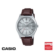 CASIO นาฬิกาข้อมือ CASIO รุ่น MTP-V006L-7CUDF สายหนัง สีน้ำตาล