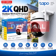 DIYMALL Tapo C520WS 2K QHD Outdoor CCTV Camera 360° WiFi IP66 Color Night Vision AI Detection