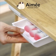 Convenient Multi-Purpose Under-Desk Drawer Size 22 x 15.5 x 3 cm