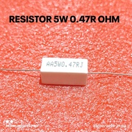 5W 5WATT RESISTOR 0R47 0.47R 0.47 OHM ROHS