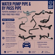 Water Pump Pipe & By Pass Pipe Toyota Avanza 1.3 1.5 F601 F602 F651 F652
