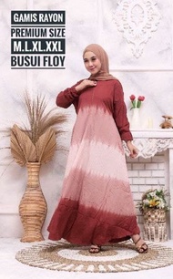Gamis Twill Rayon Busui Super Ori Terbaru Pekalongan Elzhaf Murah Susun Original Malaman Andhini Hig