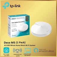 TP-LINK DECO M5 AC1300 Whole Home Mesh Wi-Fi System TP Link Deco Mesh WiFi System (1 PACK)