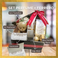 SET HADIAH PERFUME DEXANDRA - Perfume Gift Set VALENTINE GIFT BIRTHDAY ANNIVERSARY - HADIAH HARI JAD