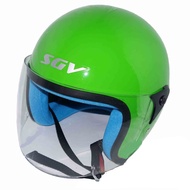 SGV KID KIDS VISOREX HELMET (GREEN)