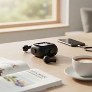 HTC NE40 AI Translation Earbuds, Bluetooth 6.0, Smart LED Display, HiFi Live Audio, Noise Cancelling