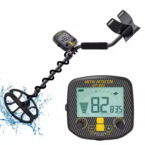 Professional Underground Metal Detector GT 800 Gold DiggerTreasure Hunter High Frequency Pinpoint De