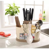 Ống Đựng Đũa Đa Năng - Kệ Nhà Bếp - Giá Cắm Dao Cắm Đũa Đa Năng 4 trong 1- Thương Hiệu Nhựa Cao Cấp.