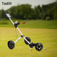 Tadill Push Pull Golf Cart Professional Golf Accessories Folding Golf Bag Pull Cart