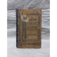 Rare book of the book of primbon nation dawa, ilmoe gaib print 1925