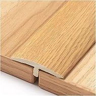 PVC Floor Edging Trim Strip/Transition Strips Self Adhesive for Doorways, T Molding Easy Cut Thresho