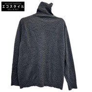 Issey Miyake 男士 ME53KN222 灰色高領毛衣，3 碼 [二手]